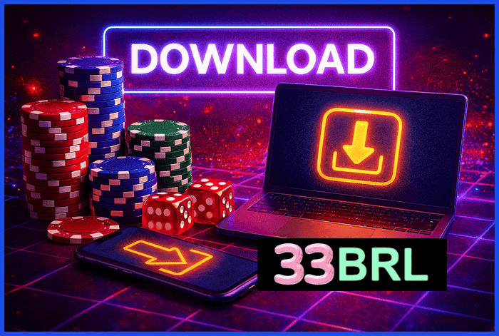 Download rápido do app 33BRL para smartphones